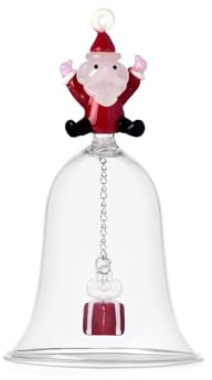 Ichendorf Christmas Tales Glocke Weihnachtsmann 11,5 cm Borosilikatglas