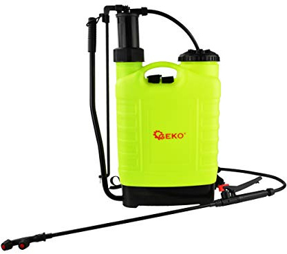 BSD Gartensprühgerat - Handpumpe Knapsack Drucksprüher, Unkrautvernichter, Pumpenaktion Rucksack Gartensprüher - 12L