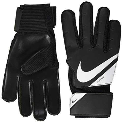 Nike Kinder Jr. Goalkeeper Match Torwarthandschuhe, Black/White, 5