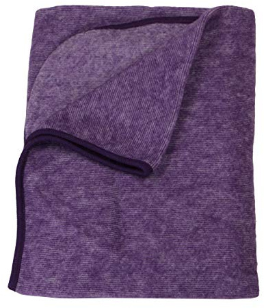 Cosilana Baby Decke Wollfleece Lila-Melange 113