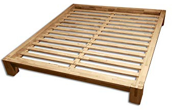 Futon On Line Letto Tokio Naturale, 200x180x20 cm