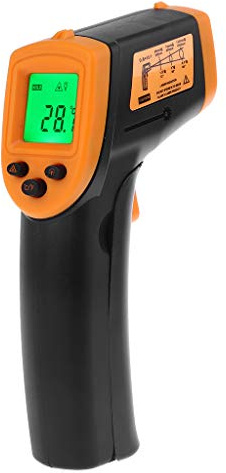 PLMN HW600 Thermome-ter Berührungslose Temperaturpistole IR-Pyrometer -50~600 ℃ / -58~1122 ℉