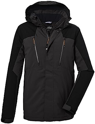 Killtec Herren Kow 25 Mn Jckt Funktionsjacke/Outdoorjacke mit abzippbarer Kapuze
