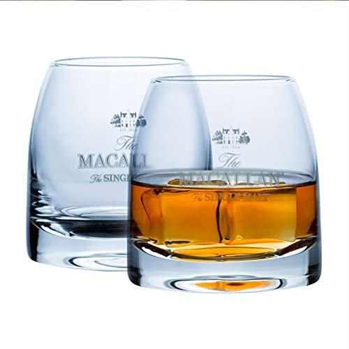 ANPREL Macallan Glass Whiskey Glass Single Malt Crystal Wine Tumbler Vodka Cognac Brandy Snifter Cup