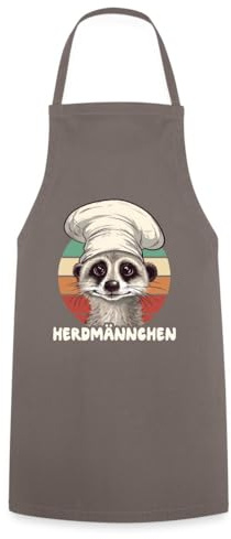 Spreadshirt Cooles Herdmännchen Erdmännchen Koch Design Kochschürze