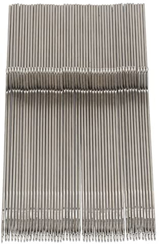 Strickmaschinennadeln, 50 Stück, 12 Cm, Stahlwebnadeln, Webwerkzeug, Weber, Stoff, Nähen, DIY-Bastelzubehör, Passend für die Strickmaschine KR830, KR838, KR850