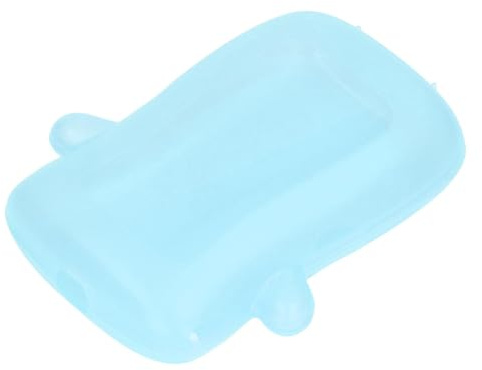 Quetschsicherer Lebensmittelbeutel für Babys, Wiederverwendbar und Praktisch, Sicher und Gesund, Leicht zu Reinigen, Bezauberndes Design Zur Appetitanregung (BLUE)