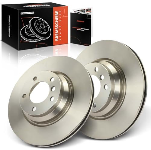 Frankberg Bremsscheibensatz inkl. 2x Bremsscheiben Vorne Belüftet Ø330mm Kompatibel mit X1 E84 3er Coupe E92 3er Cabriolet E93 3er E90 1er E81 Replace# 34116854999