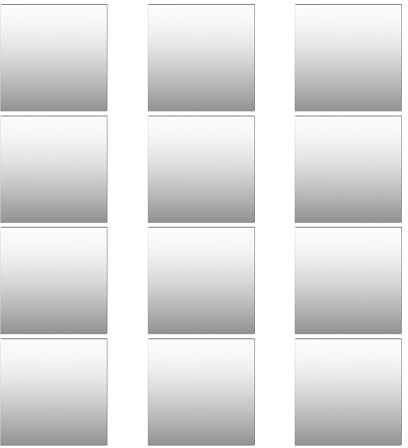 IGTOPS espejo adhesivo autoadhesivo, para pegar, lámina flexible, de pared 0,2 mm, autoadhesivo para baño, salón, dormitorio, armario (12, 20 x 20 cm)