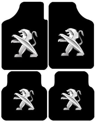 YNEION Alfombrillas de Coche, para Peugeot 307 2005-2008 a Medida Alfombrillas Coche Antideslizantes Impermeable Accesorios Interiores Automóviles