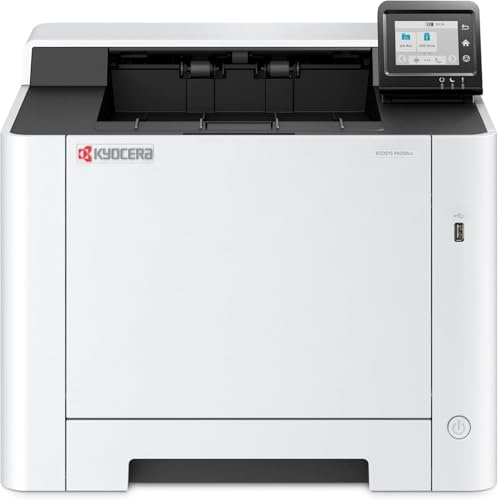 Kyocera Ecosys PA2101cx/Plus Laserdrucker Farbe. 21 Seiten pro Minute. Farblaserdrucker inkl. schwenkbarem Touchpanel, LAN, USB 2.0 und Mobile-Print, Farbdrucker inklusive 3 Jahre Full Service Vor-Ort