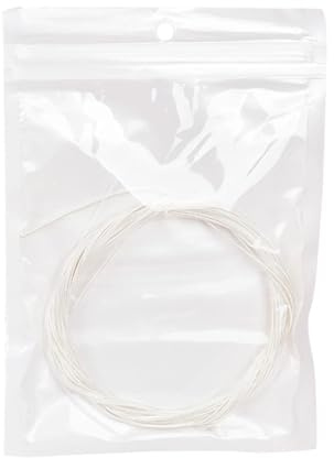 GIJMZY Corde per Chitarra da Concerto Set di 6 Corde for Chitarra Classica in Nylon placcatura Argento Super Leggere for Accessori di Ricambio for Parti di Chitarra Acustica Classica(Color-2)