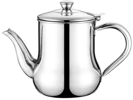 Accessori per fermentazione in acciaio inox, contenitore per il grasso con filtro a maglia fine, bottiglia separatore olio per il serbatoio di stoccaggio dell'olio in cucina a casa, contenitore per tè