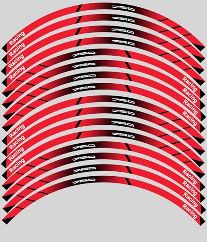 SJHYLL Pegatina Moto Cinta Adhesiva para Llanta Motocicleta Banda para Cubo Rueda 17 Pulgadas para CB 750 para H&ornet Pegatina Llanta