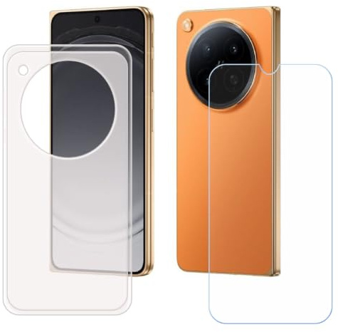 BMPNLSZ Translúcido Funda para OPPO Find N6+ Screen Protector
