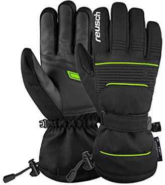 Reusch Crosby R-Tex XT Guantes de Invierno Unisex Resistentes al Viento, Impermeables, Transpirables y cálidos, Guantes de Nieve, Guantes de esquí para Hombre y Mujer