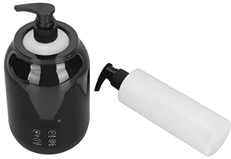 Yosoo Health Gear Digitaler Massageöl-Wärmer, LED-Anzeige, Elektrisch, Einzelflasche, Temperatureinstellung, 110-240V
