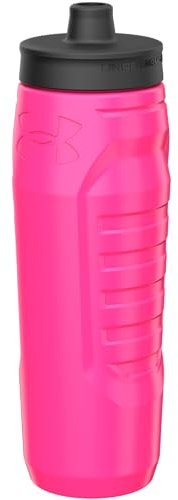 Under Armour 32oz Sideline Squeeze Bottle Hot Pink