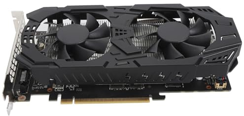 Naroote Gpu, 1060 Graphics Card 5GB GDDR5 192Bit Dual Fan Desktop Computer Graphics Card Gaming Graphics Card for gtx1060 for Work Entertainment