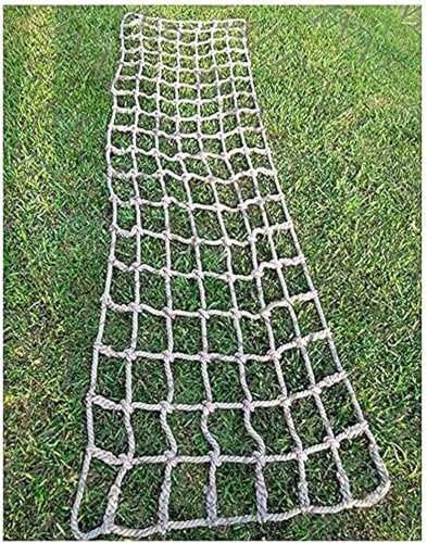 KjoiDWz Filet Escalade Filet Corde Filet d'escalade Filet de sécurité de Protection for Enfants Filet de Corde extérieur for cabane dans Les Arbres pour Enfants(3 * 6m(9.9 * 18.18ft))
