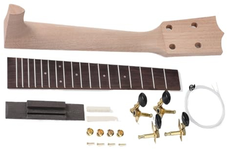 Ukulele Neck Kit,Ukulele Neck Kit Trä alla tillbehör Monteringsmanual