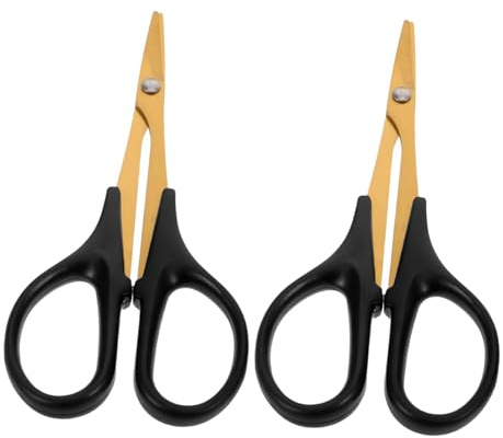 TOYANDONA 2 Piezas Tijeras de Precisión para Reparación de Carrocerías RC de Herramientas para Modelismo y Talleres Cortes Limpios para Coches Aviones y Camiones