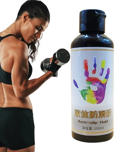 Générique Gesso liquido, flacone da 100 ml, antiscivolo, a lunga durata, per arrampicata, gesso liquido per mani, per ginnastica, arrampicata, sollevamento , barre parallele, sport, blocco, yoga