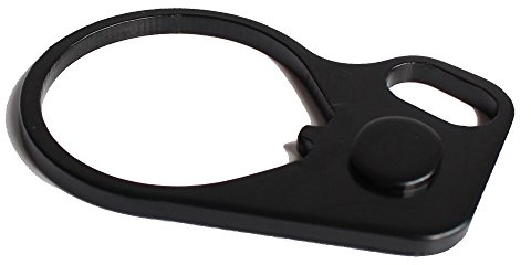 NOGA Black Tactical Oval Single Loop End Plate Side Sling Adapter Ambidextrous Right Handed Mount Hunting Gun Accessories