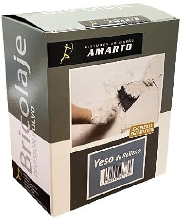 Materiales en polvo para pequeñas reparaciones en el hogar,cemento blanco,cemento cola,yeso,escayola y masilla en polvo (Yeso, 1 kg)