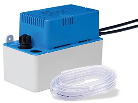EE300 - Tank- Kondensatpumpe mit 6m PVC Schlauch/Kondensathebeanlage für Klimaanlagen, Heizungen, Kühltheken, Luftentfeuchter