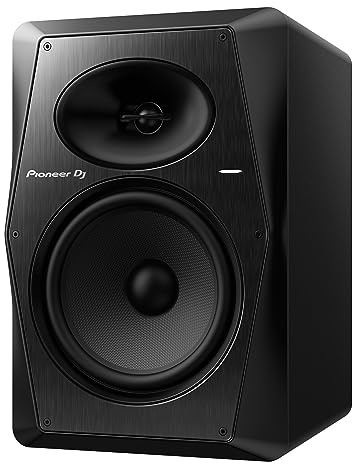 Pioneer DJ VM-80 8-inch Active Studio Monitor Speaker, Class D, Black