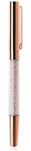 SHOTAY Kugelschreiber, Luxus Diamant Metall Kugelschreiber Kristall Gold Metall Stift Für Bürobedarf Geschenk Rose Gold