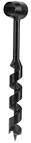 Perceuse à Main, Perceuse à Main en Acier au Carbone pour Bois Dur, Conception à Vis Autotaraudeuse, Adaptée au Camping en Plein Air, à la Survie en Pleine Nature, au Travail du