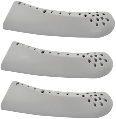 Lot de 3 aubes de tambour pour machine à laver compatibles avec Candy 180 x 53 mm (6 cosses/clip) 41021913