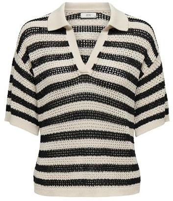 Jdytikka S/S collar tröja KNT, Björk, M