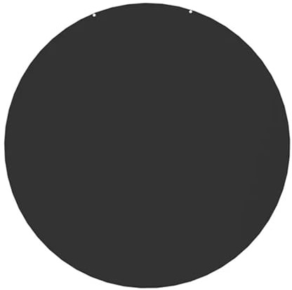 Protecteur de Sol Rond Diamètre 74 cm sous Poêle à Bois et à Granulés Sannover