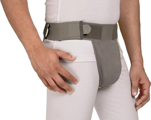 Scrotal Support, Provides Relief & Comfort for Men | Adjustable Support for Scrotal Area, Unit in Greycolor (L(40-46) inch)