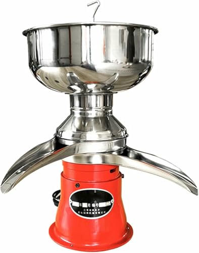 BGVYFXEZ Separatore centrifugo Elettrico per Panna di Latte, centrifuga da Cucina per separatore di Panna, separatore per frappè al Burro e Panna