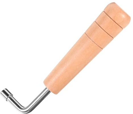 BESPORTBLE Stimmschlüssel Für Leier Mit Holzgriff Stimmwerkzeug Für Lyraharfe Und Streichinstrumente Einfache Saiteneinstellung Bequemer Griff Tragbare