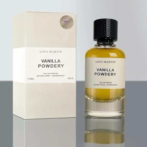 Loui Martin Vanilla Powdery, Eau de Parfum, Unisex, intensiver und sinnlicher Duft, Vanillepuderduft, 100 ml