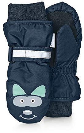 Sterntaler Jungen Fäustel F ustlinge, Blau (Marine 300), Einheitsgröße EU