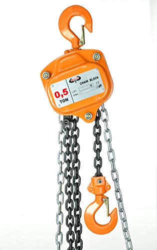 Pro-Lift-Werkzeuge 500kg Kettenzug 3 m Hubhöhe Ratschenzug Hebezug Hebelzug Handkettenzug Kranzug 500 kg Kran Kette Hebel 0,5 t