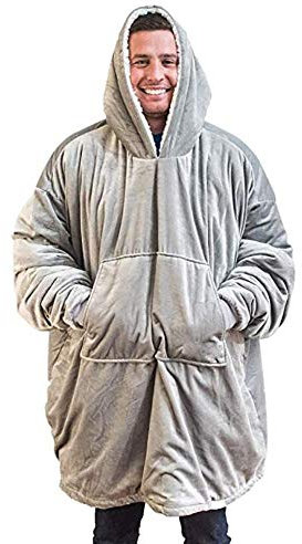 YLXD Fleecedecke mit Langen Ärmeln, anziehbare Kuscheldecke für Erwachsene,warm, weich, gemütlich, Mehrfarbig, Einheitsgröße, Männer, Frauen, Mädchen, Jungen, Freunde