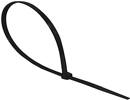 CELO 448300CCT - Kabelbinder aus schwarzem Nylon, 4,8 x 300 CCT, 100 Stück