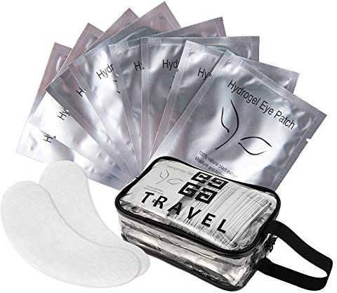 250 Paare Augenpads für Wimpernverlängerung Wimpern Pads Augenpads Wimpern Augen Patches Wimpernverlängerung Pad Zubehör Under Eye Pads for Eyelash Extensions Gut Bleiben-Lunamoon (Fox250)
