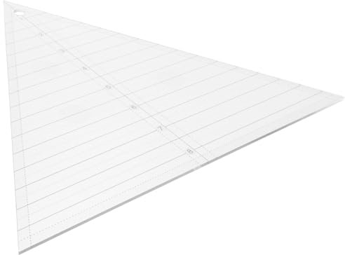 Tofficu Quilting Ruler Schneidelineal Für Patchwork Stoffe Und Nähprojekte Präzises Design Für Kreative Und -enthusiasten