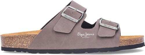 Pepe Jeans London Bio M Double Chicago Sandalias Anatómicas de Ajuste Regular para Hombre, Lavado Azul