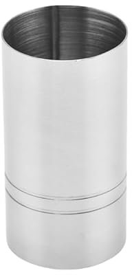 Vaso medidor de alcohol de acero inoxidable de 25/50 ml, taza medidora de chupito doble para bar, fiesta, vino, cóctel, bebida