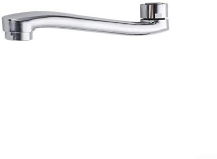Connettore estensore per rubinetto in acciaio inossidabile, connettore di prolunga per rubinetto da cucina e bagno, parti di ricambio per riparazione rubinetto a parete (18 cm)