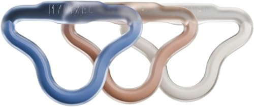 MYHIXEL Pack 3 Rings | Anillo de Silicona para el Pene | Diseño Médico para Prolongar y Mantener Erecciones | Sin Efectos Secundarios | Cómodo y Adaptable | Duradero